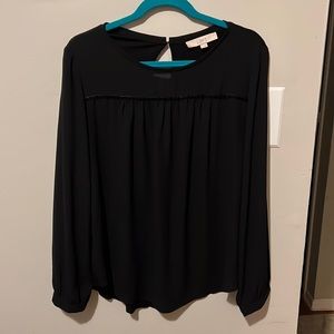 Black Loft Blouse